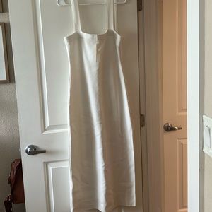 Zulu & Zephyr White knit dress
